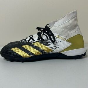 Adidas Predator Mutator 20.3 Turf Soccer Shoes Men’s White Gold US Size 10